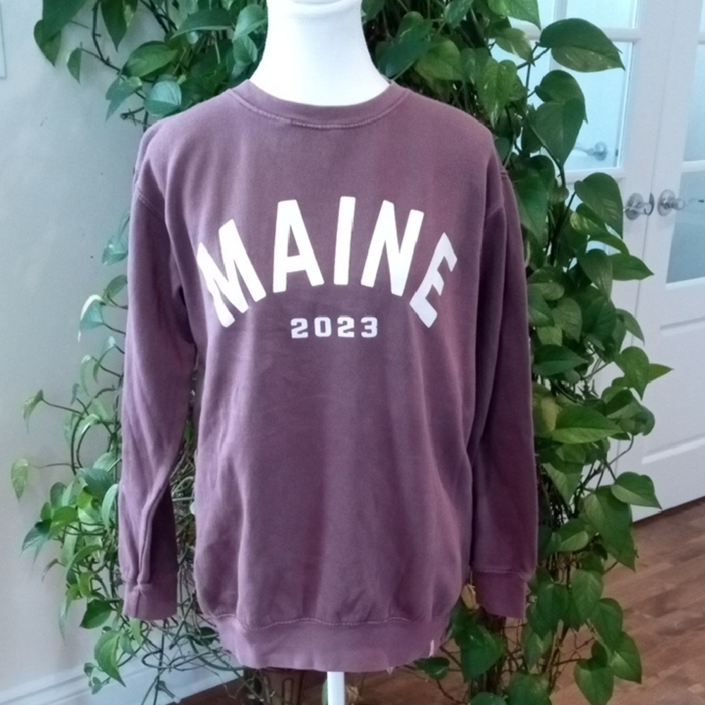 Maine 2023 Crewneck Sweatshirt - Mauve